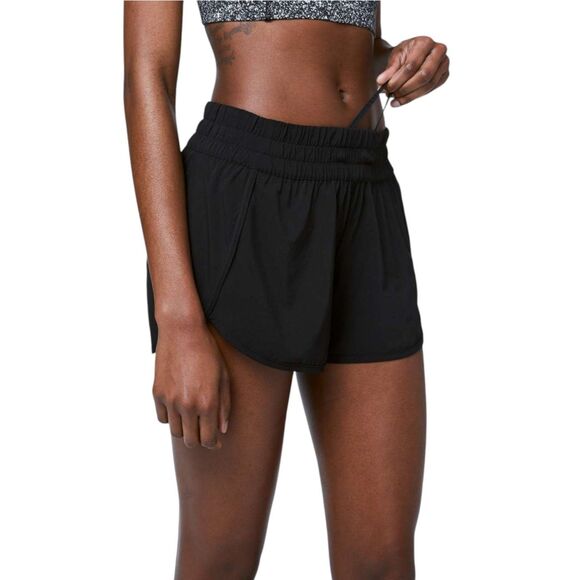 Lululemon Tracker Short Low-Rise 4" *Black - Picture 7 of 9
